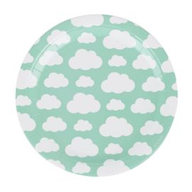 Clouds  - party plates