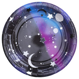 Galaxy  - paper plates