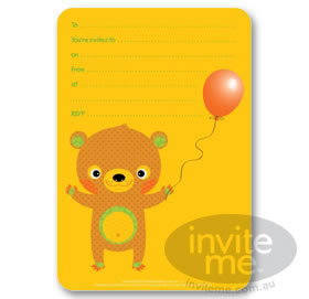 Bear - Write-in Invitations