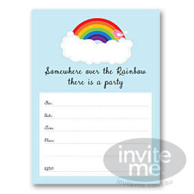 Rainbow - Write-in invitation