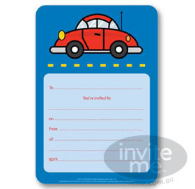 Car - Write-in Invitations