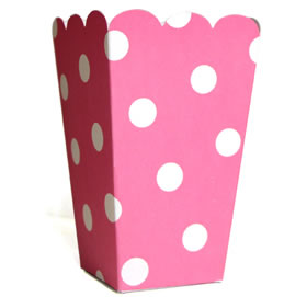 35% OFF -  Candy Box - Pink polka dot x10)