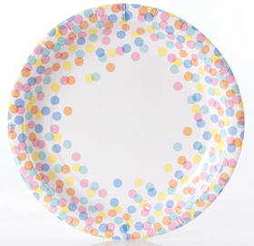 Confetti  - paper plates