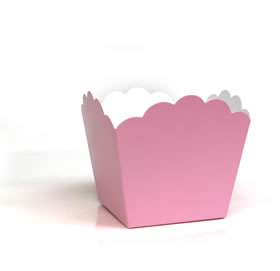 Party Boxes - Pastel pink (x10)