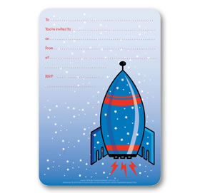 Rocket - Write-in Invitations