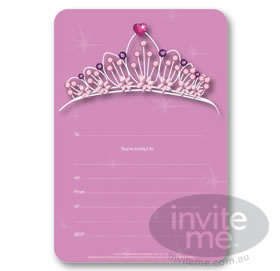 Tiara - Write-in invitations