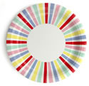 Carnival Stripe  - paper plates